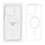 قاب اپل MagSafe IPhone 16 Pro شفاف