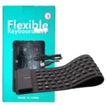 کیبورد سیم دار ژله ای FLEXIBLE