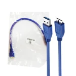 کابل هارداکسترنال 30CM.USB3 آبی