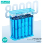 پاوربانک یوسمز مدل Usams ST 130W 80000mAh مشکی
