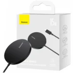 شارژر بی سیم بیسوس مدل BASEUS CCJJ040001 مشکی