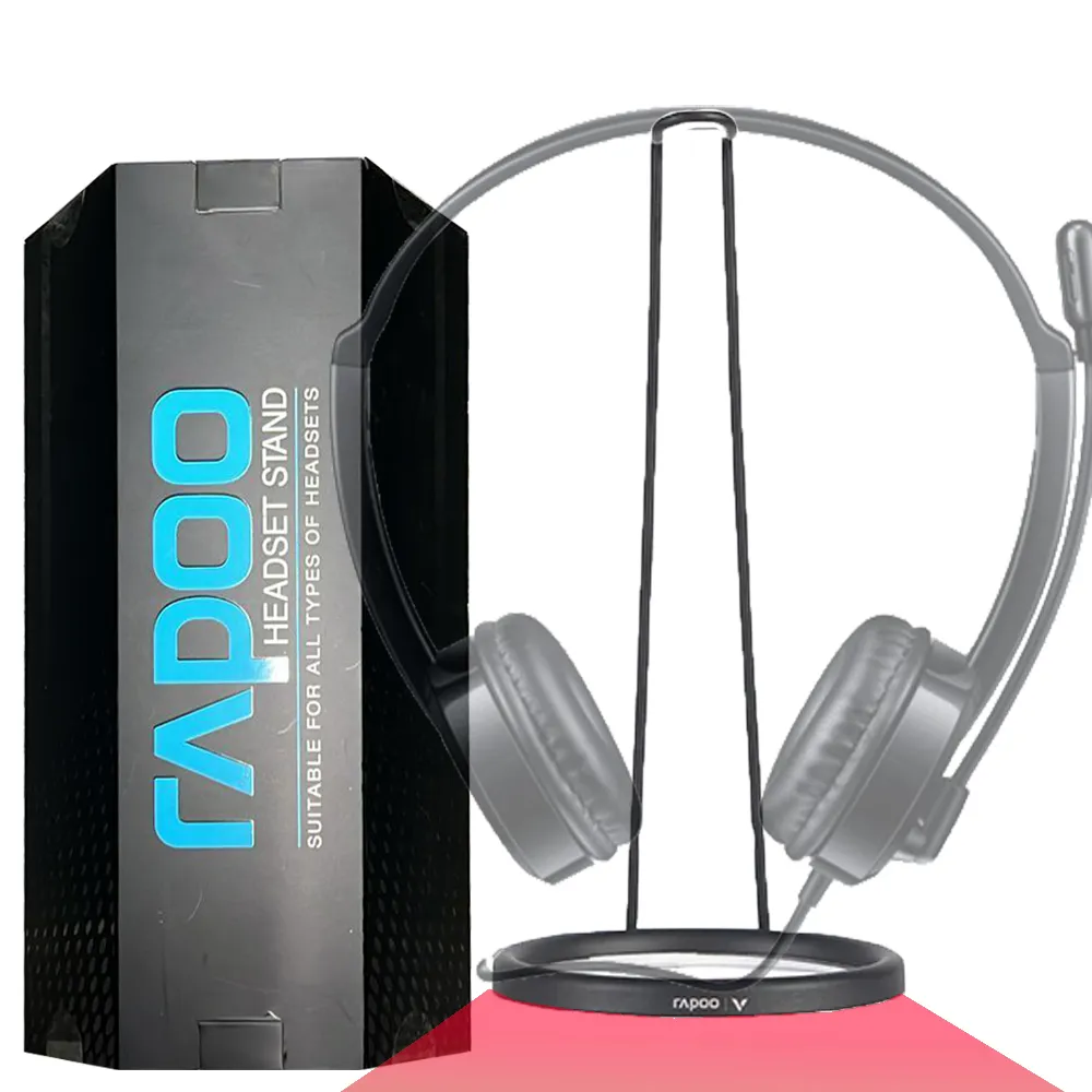 d97244dab9dacfcfdead329a4185580270848a5cfd414689f498aaaf913d89ac.webp استند هدست VH-S1 قرمز RAPOO