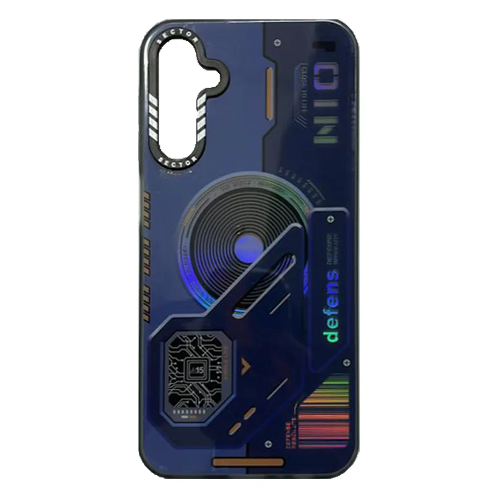 dac71349e0a0f9b5eaaa7fcdf7f6f4cf46b72e880ab3588e371e8f09d5000c3b-1.webp قاب SAMSUNG A25 طرح 2 آبی Defens SECTOR