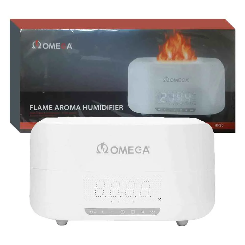 dcaee745f9236d7df31ec1969af80efdf5467e9c7a3efcb37e696b981b14a582.webp بخور سرد + اسپیکر + ساعت امگا مدل OMEGA HF20