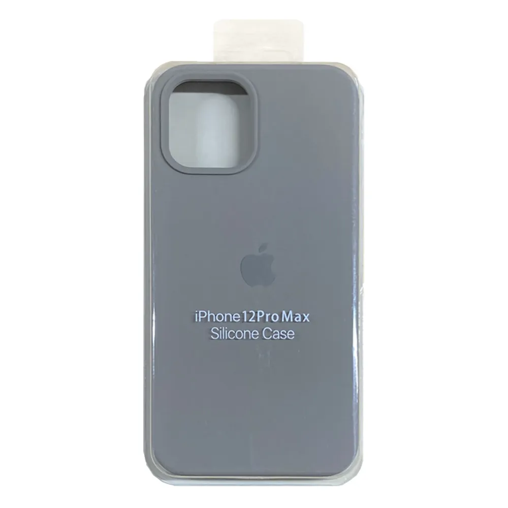 de1fa41efd3b6ac07a1fcd901319e3e7ef31aef0a692602062e2c9407bbbdca6.webp قاب سیلیکونی اپل مدل Silicon IPHONE 12 ProMax طوسی