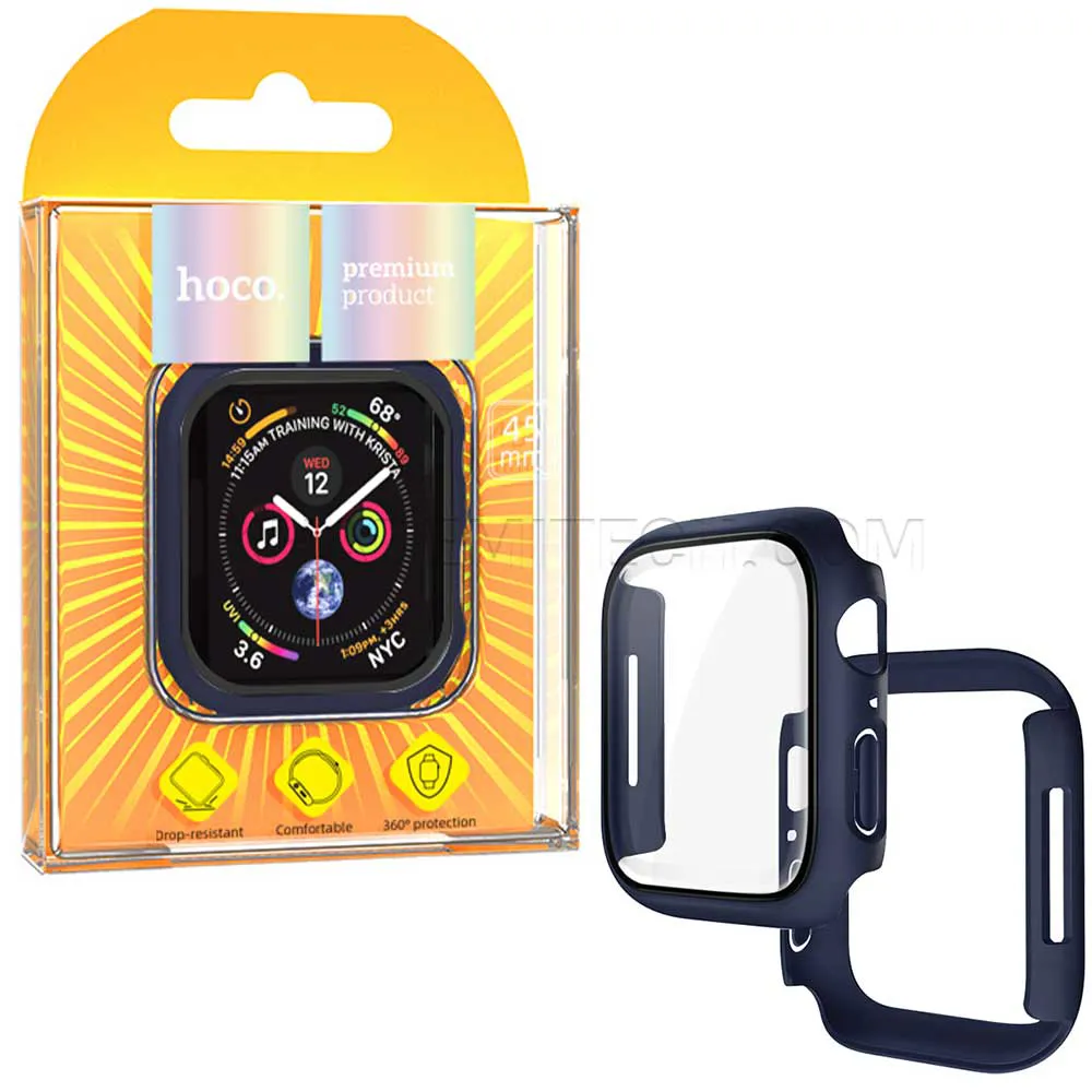 df2d8a6cef489184c03c4ab27f7ecf4dd1da9626cdff2945a6231c14c946a386.webp محافظ اپل واچ مدل HOCO WS4 45M سرمه ای