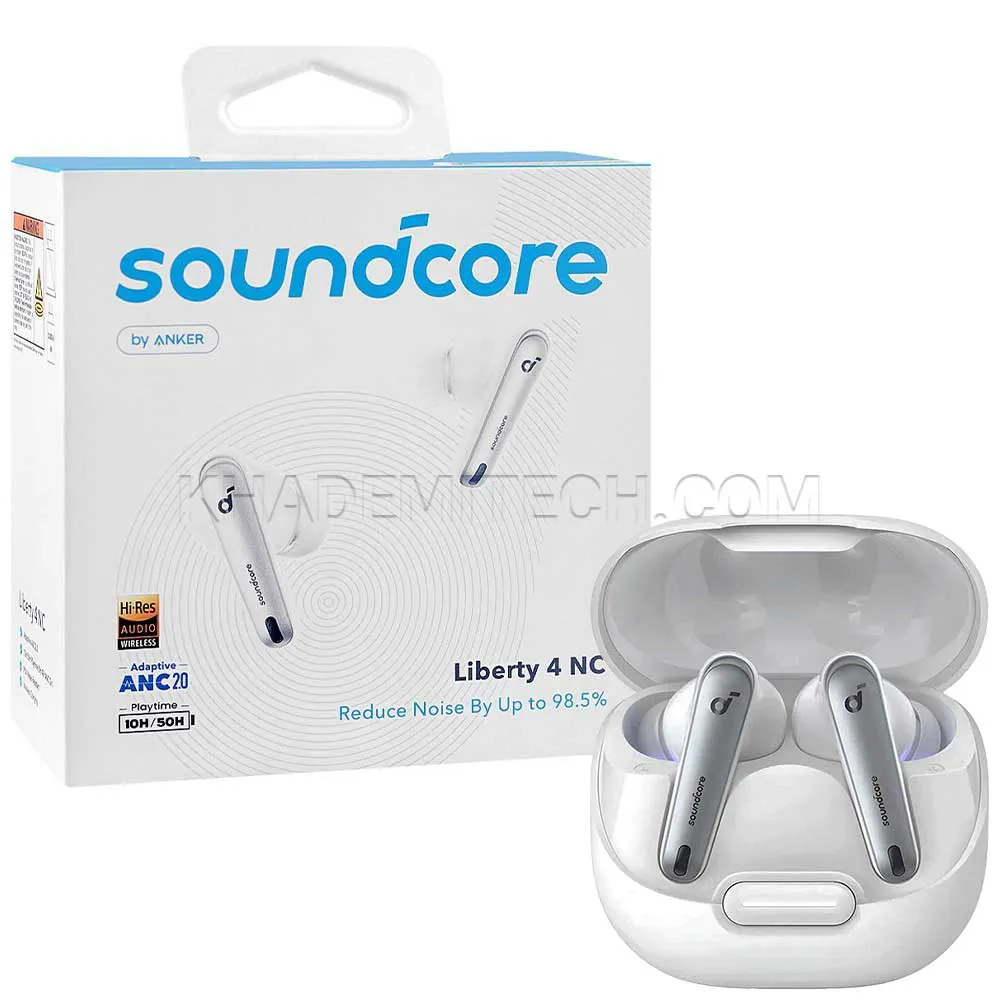 dfce73bc7deb3e7ce70f4c5920f8f8a2d2f241c0372167950a41700db5f8f88d.webp ایرپاد انکر مدل ANKER Liberty 4 NC A3947H21 سفید