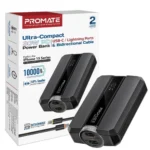 پاوربانک شارژ سریع پرومیت مدل PROMATE NEO-10UNI 10000mAh مشکی
