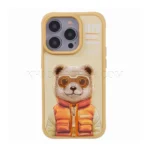 قاب اپل مدل Nimmy Cool Cute Bear IPHONE 15 ProMax زرد