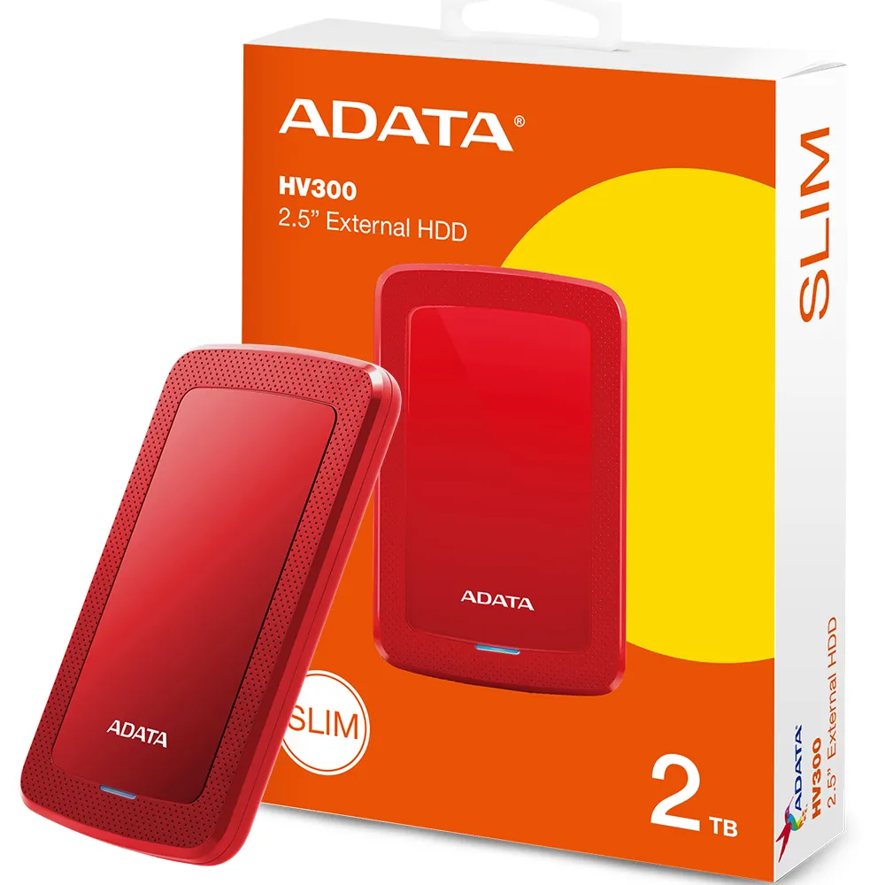 e367990f197b39752564880dbea64b232d3d0d3dbb770dcd92d777d151b356ed.webp هارد اکسترنال ای دیتا مدل 2TB ADATA HV300 قرمز گارانتی آونگ