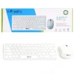 کیبورد ماوس بی سیم رویال R-KM915 ROYAL سفید