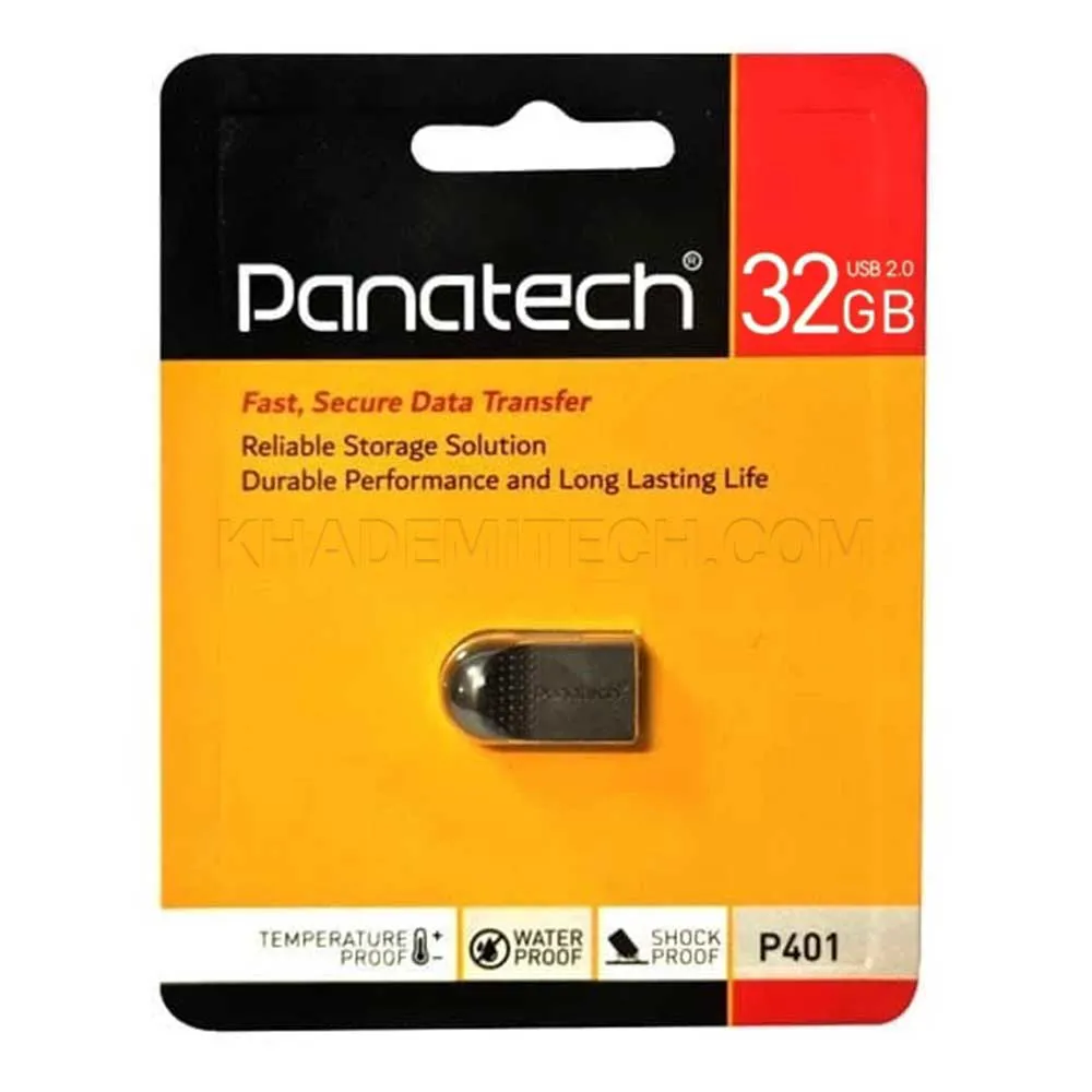 e5be211085897cfc0fae58a26b7be9c3f5bdd5a5de31741a7a82a2172eb62d2b.webp فلش پاناتک مدل PANATECH P401 32G