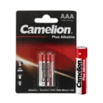 باطری آلکالاین نیم قلم 2 کارتی کملیون مدل CAMELION Plus