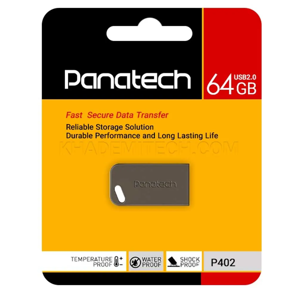 e7e5f12f9a8438782a749ee7f6764fcfb11da67ad2ec309128b05d2c25684df6.webp فلش پاناتک مدل PANATECH P402 64G