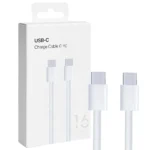 کابل تایپ سی آیفون مدل Iphone16 SX-120 PD TYPE-C سفید