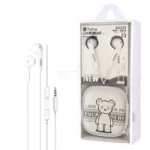 هندزفری سیم دار پرووان مدل PROONE PHF3918 فانتزی طوسی