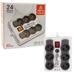 محافظ برق شش خانه امگا مدل OMEGA P6000