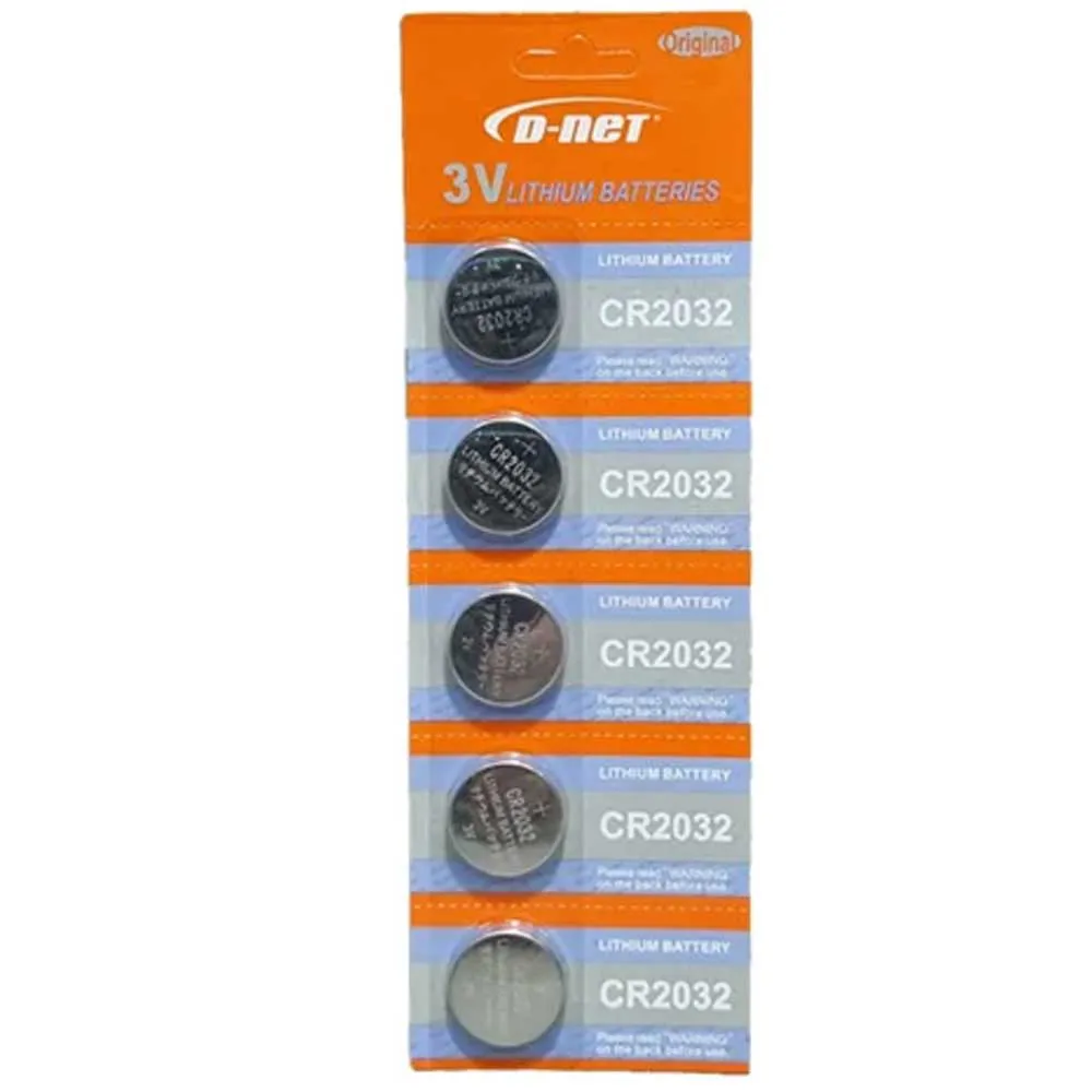 eb8db23c0e05b31a516e78f68d106130c4f8066658da3a8ec025d4da4196d1c4.webp باطری سکه ای دی نت مدل D-NET CR2032 پک 5 عدد