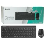 کیبورد و ماوس بی سیم ایفورتک مدل A4TECH FG2400 مشکی