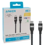 کابل شارژ انکر مدل ANKER A82E2H11 TYPE-C PD مشکی