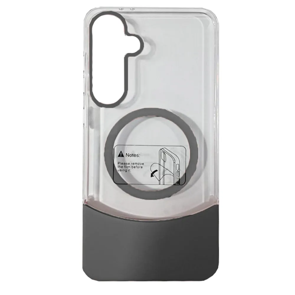 ed48167720a28c8580a7202870ca705ea6ba58c7844e1f13af726afb10ff36f3.webp قاب سامسونگ SAMSUNG S24FE دو تکه Unique طوسی