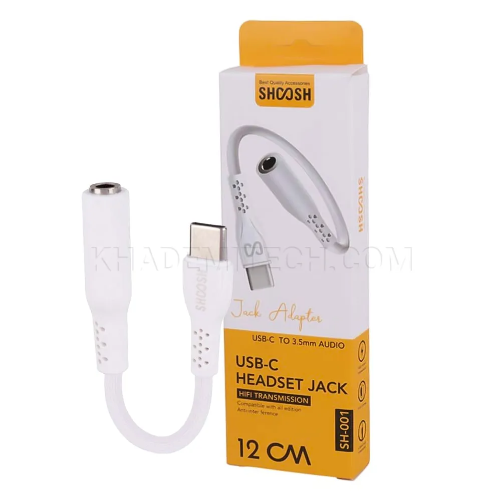 edca9e49d6f97a9ff0ef78098c25d1a04d2a9e82950c514018d19199d0da963a.webp جک صدا تایپ سی شوش مدل SHOOSH SH001