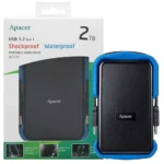 هارد اکسترنال اپیسر مدل Apacer AC631 2TB مشکی آبی