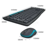 کیبورد و ماوس بی سیم لاجیتک مدل LOGITECH MK275