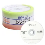 دی وی دی خام بینگو مدل BINGO DVD پک 50 عددی