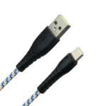 کابل تسکو مدل TSCO TYPE-C 1M TCC203 آبی سفید