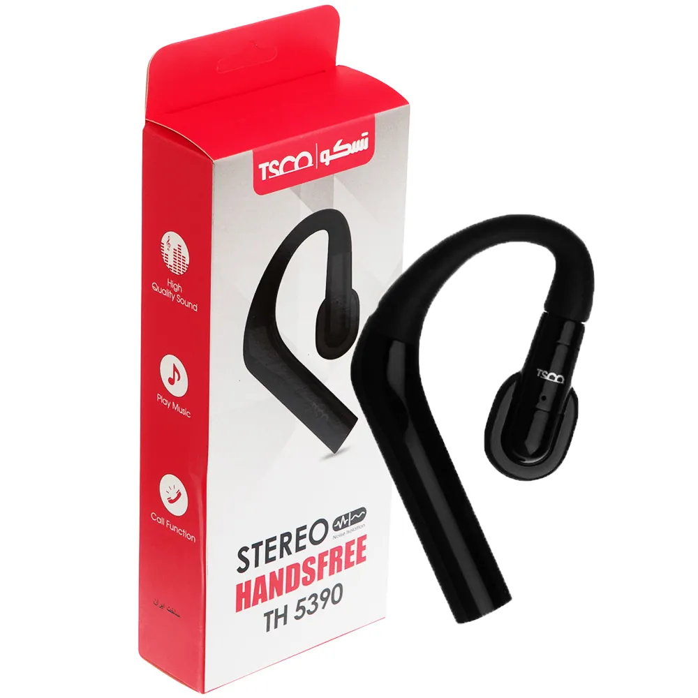 f2ce5f1ebeb82cf0c05c0c8561210f57d1a498e1962b9c76cfb0cb6cf446f82f.webp هندزفری بلوتوث تک گوش تسکو TH5390 TSCO