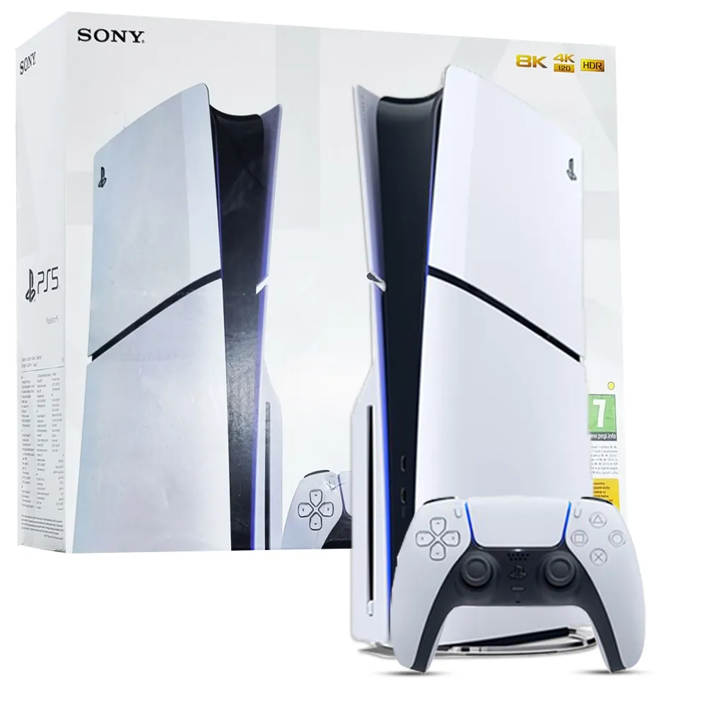 f2dfdbcac9670c62c67cce30ea46763d200cfff0a0ed132787edee125a89a3a9.webp کنسول PS5 Slim 1TB سری 2016A اروپا نسخه دیسک خور