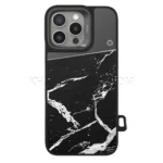 قاب اپل کاجسا مدل KAJSA Marble IPHONE 16 مشکی