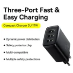 کلگی شارژر BASEUS 17W CCXJ020101