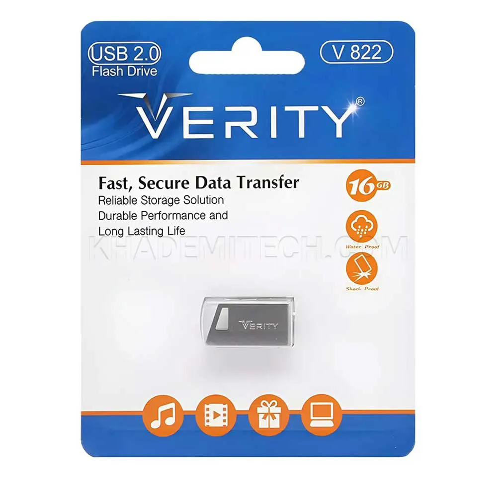 f41aba3a63e539e86ffad7e7daeddf698eb7705e5ff2fb4d47e201d2acaaebd5.webp فلش وریتی مدل 822 VERITY 16G