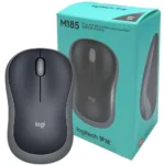 ماوس بی سیم لاجیتک مدل LOGITECH M185 طوسی