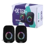 اسپیکر دسکتاپ دوتکه دتکس پلاس مدل DETEX DS 916