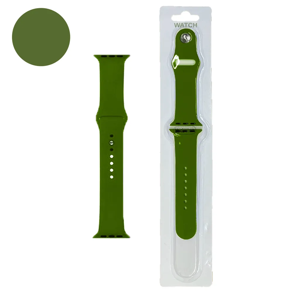 f70ee6eb725d35b2d60d6c419d144fa7609ade0c11a5fe4f133e75d019cfbe5c.webp بند اپل واچ SILICON 38mm/40mm/41mm زیتونی سیر