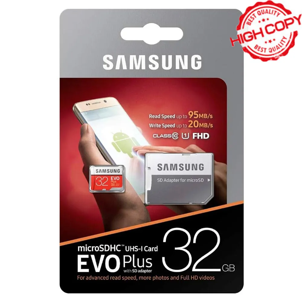 f71b2d61ea68a262f78b7fb9847bd2c5db53c6fc965b70822019ed6a78f60578.webp رم SAMSUNG EVO PLUS 100MB 32G گارانتی مادام العمر