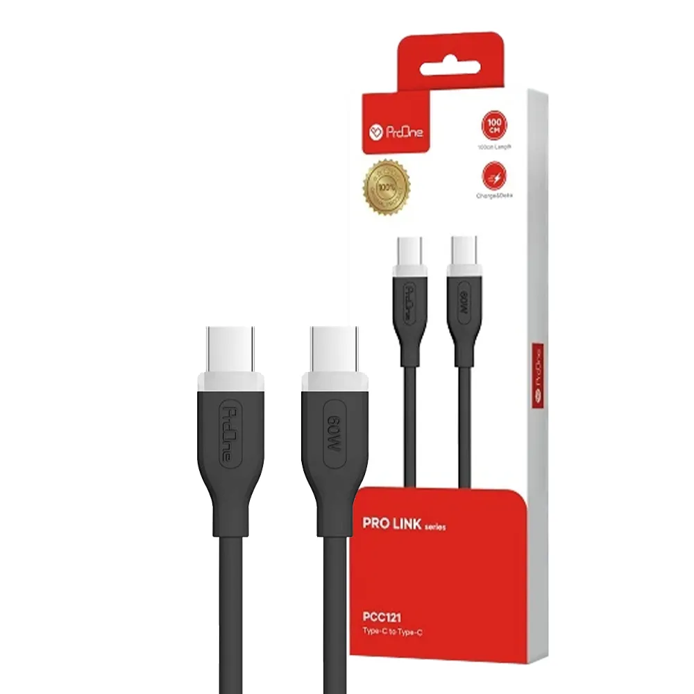 f86283e3ab05fa176aa60ec4afa5add23c6a6c8c82e2816a7f158568682e8854.webp کابل تایپ سی پرووان مدل PROONE PCC121 PD TYPE-C مشکی
