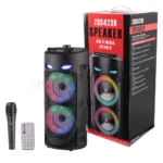 اسپیکرچمدانی مدل ZQS-4239+MIC.2*4″ 16W