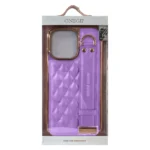 قاب اپل بنددار IPHONE 14 Pro Max ONEGIF چرم یاسی