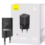 کلگی شارژر بیسوس مدل BASEUS 30W MINI BLACK CCGN070401 گارانتی آونگ