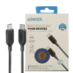 کابل شارژ انکر مدل ANKER A8852H11 60W TYPE-C مشکی