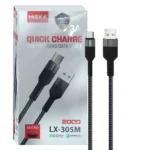 کابل هیسکا HISKA 1M LX305C TYPE-C