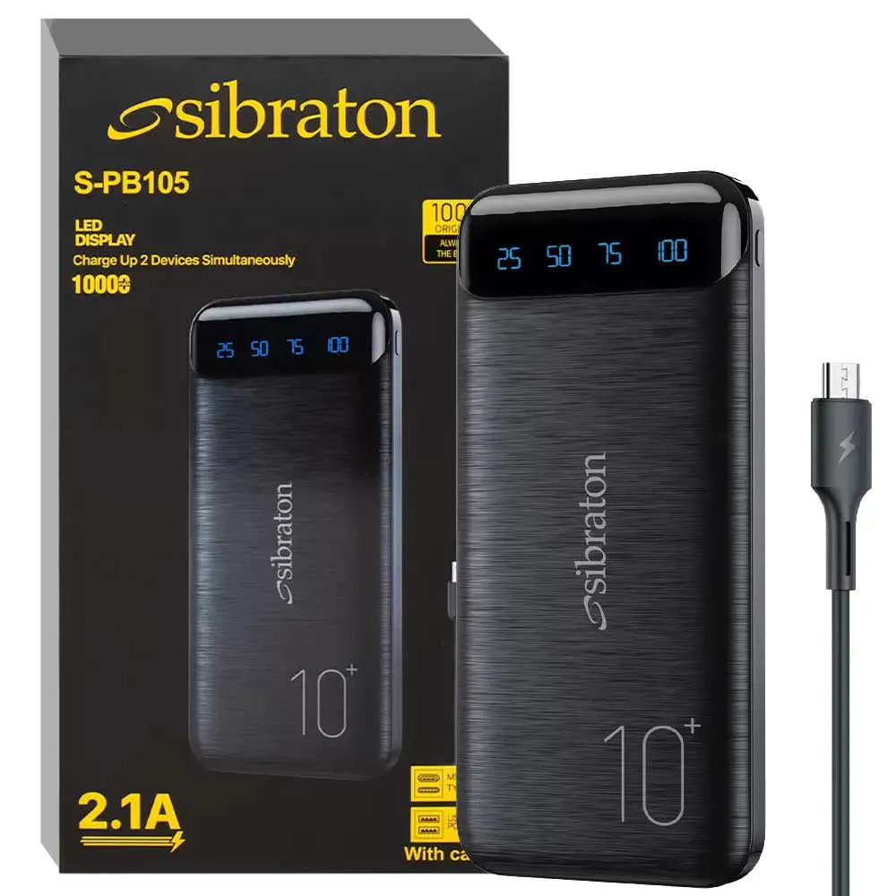 fbfe5845fc7ac930e81904893a2484d408d8cdb5a552d498c80a69c07c506122.webp پاوربانک10Kمشکی SibratonS-PB105