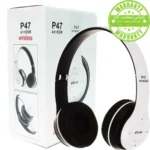 هدست بلوتوث رم خور P47 سفید