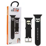 بند اپل کارلاگرفیلد مدل KarlLagerfeld STRAP 38 Up to 41 مشکی