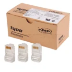 سوکت شبکه مدل CAT5 بسته 100عددی